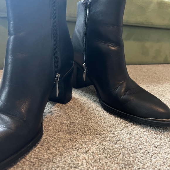 Franco Sarto Ankle boot with silver front detail - Picture 3 of 5